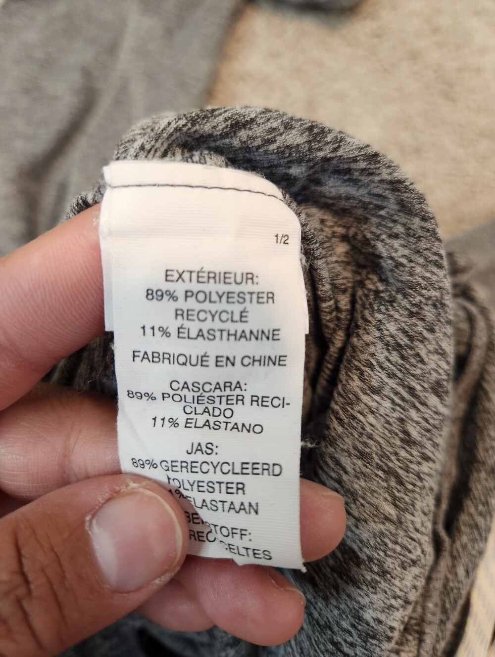 Vuori Boyfriend Jogger DreamKnit Joggers Heather Grey Size Large - Picture 5 of 9